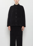 Pireo Velluto Cotton Jacket — Black
