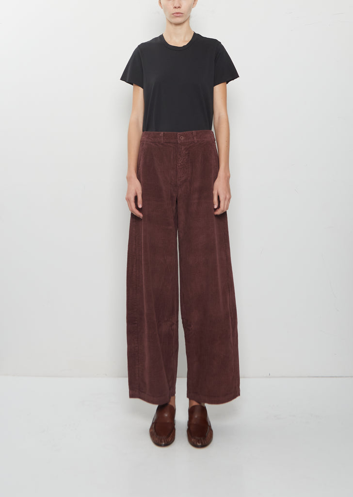 Sbam Velluto Cotton Pant — Sasso