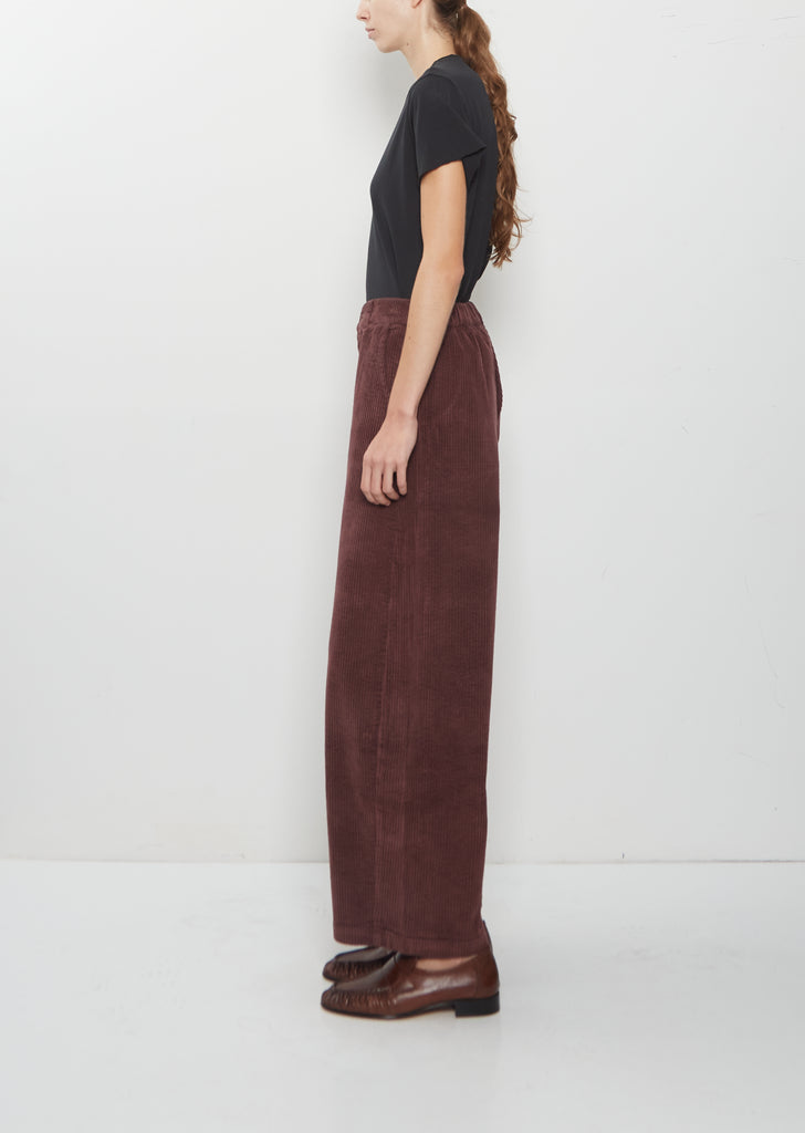 Sbam Velluto Cotton Pant — Sasso