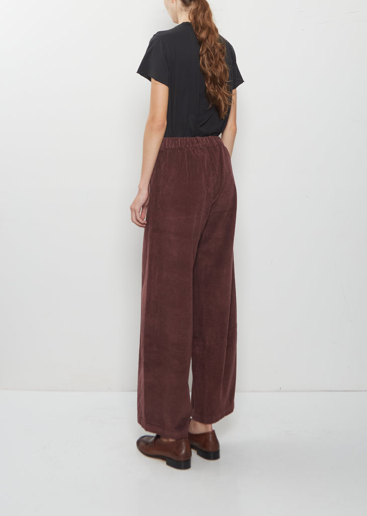 Sbam Velluto Cotton Pant — Sasso