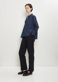 Jenny Cotton Shirt — Window Check