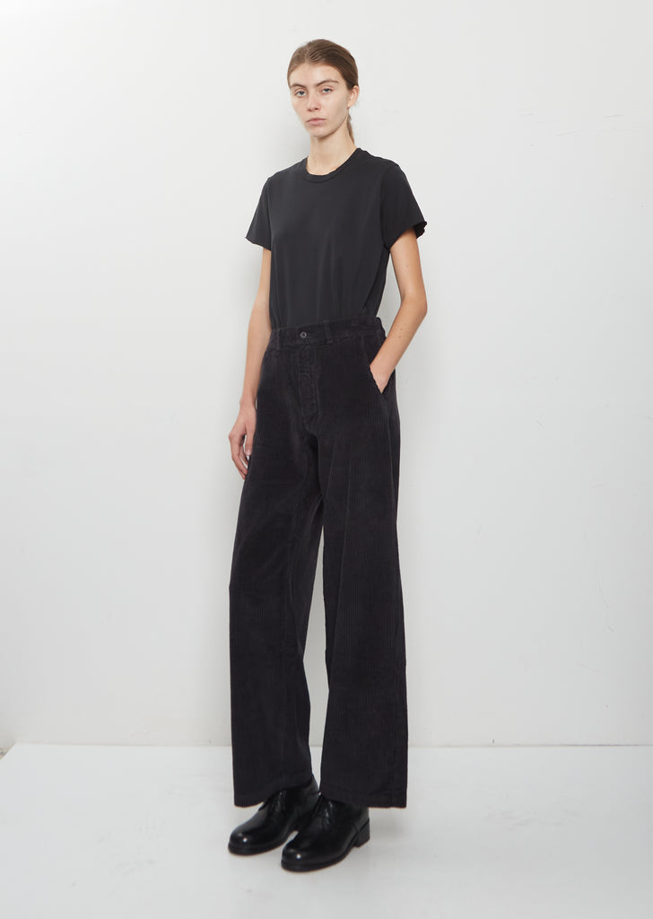 Sbam Velluto Cotton Pant — Ferro