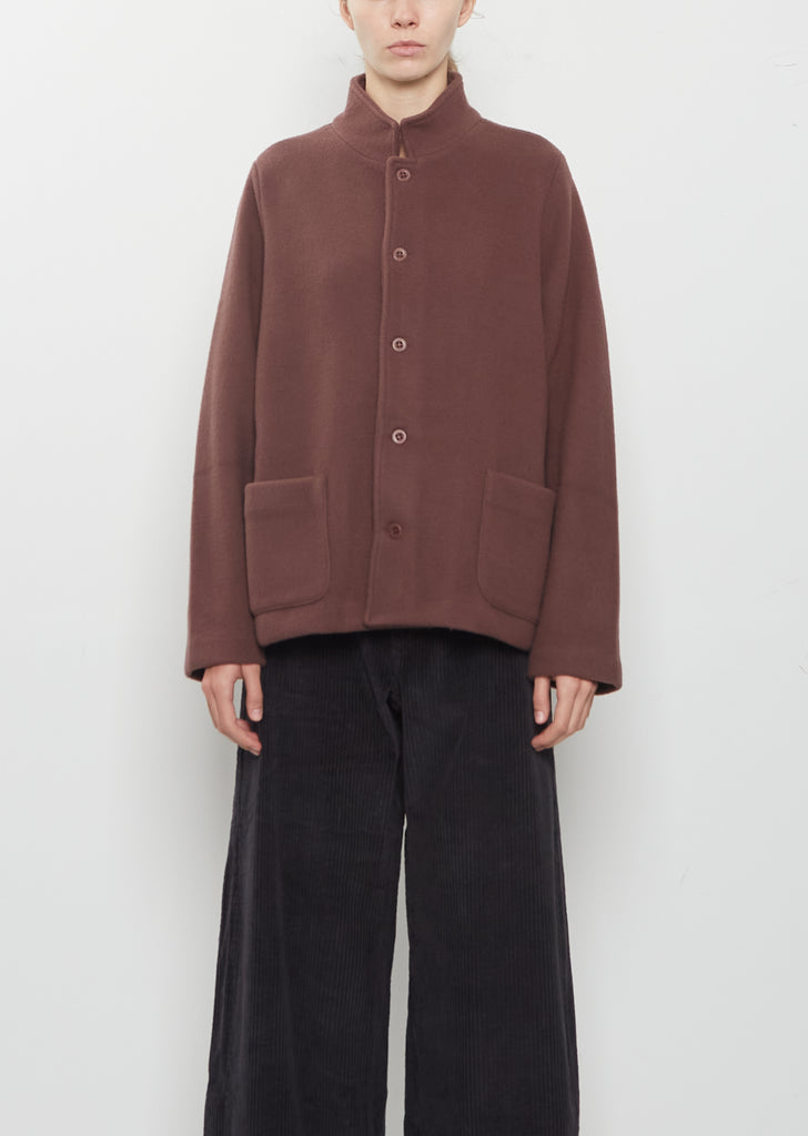 Mirto Feltro Wool Jacket — Sasso