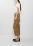 Paride Velluto Cotton Pant — Fennec