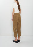 Paride Velluto Cotton Pant — Fennec