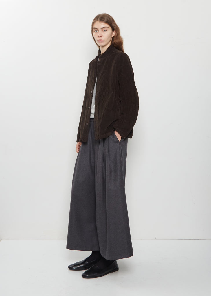 Pireo Velluto Cotton Jacket — Cacao