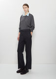 Wool Gabardine Trousers