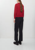 Wool Asymmetric Cardigan