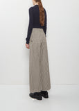 Check Tailoring Wool Trousers