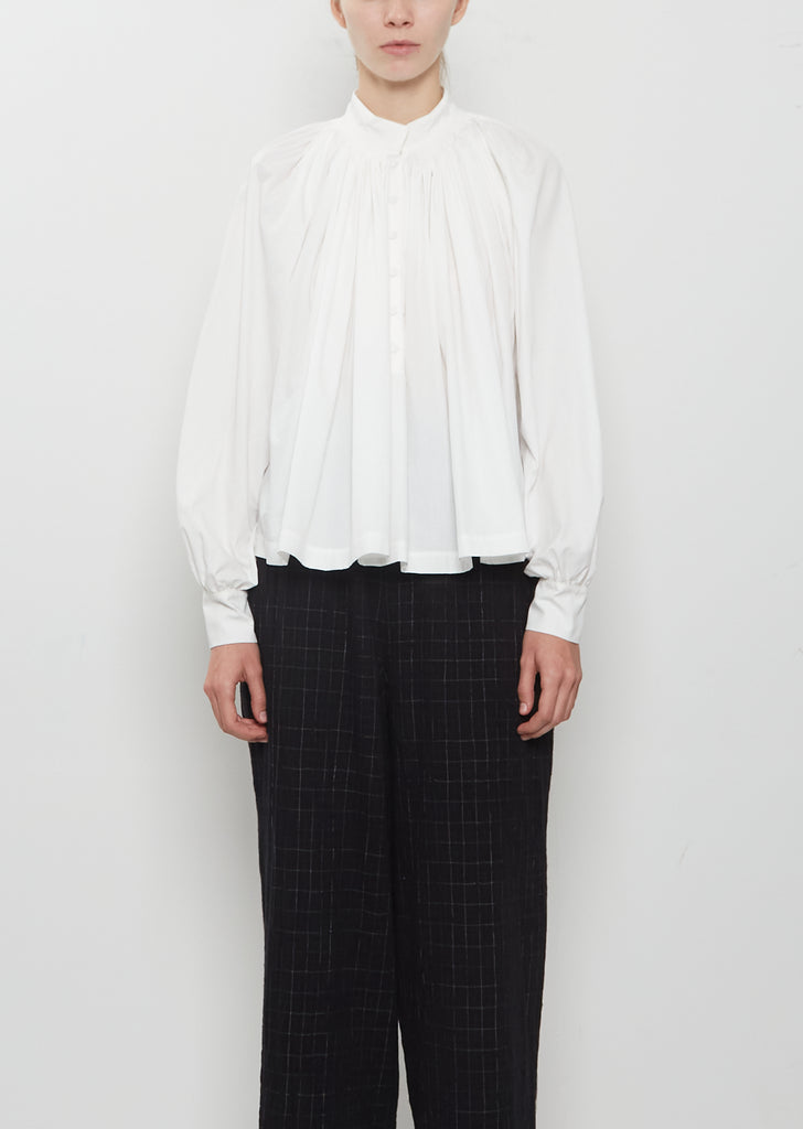 Anne Plain Cotton Shirt