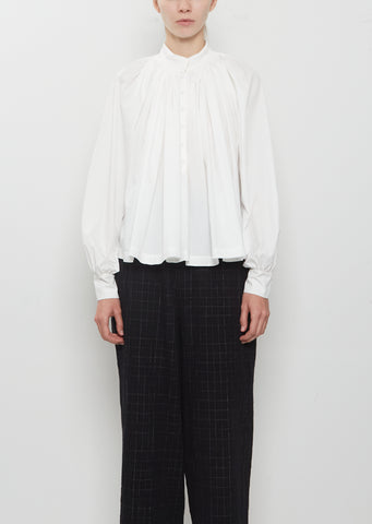 Anne Plain Cotton Shirt