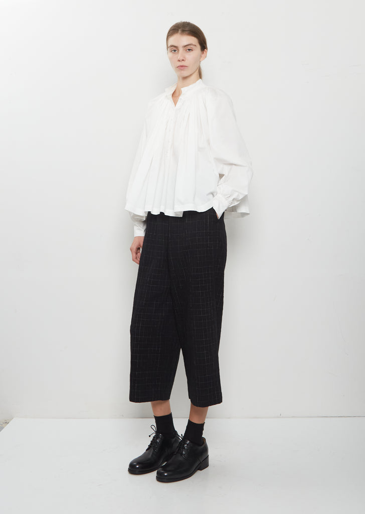 Anne Plain Cotton Shirt