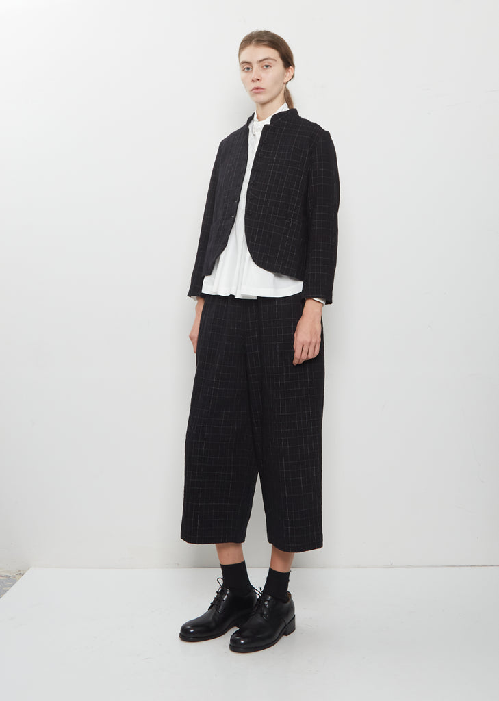 Jessica Cotton Wool Chalk Check Jacket