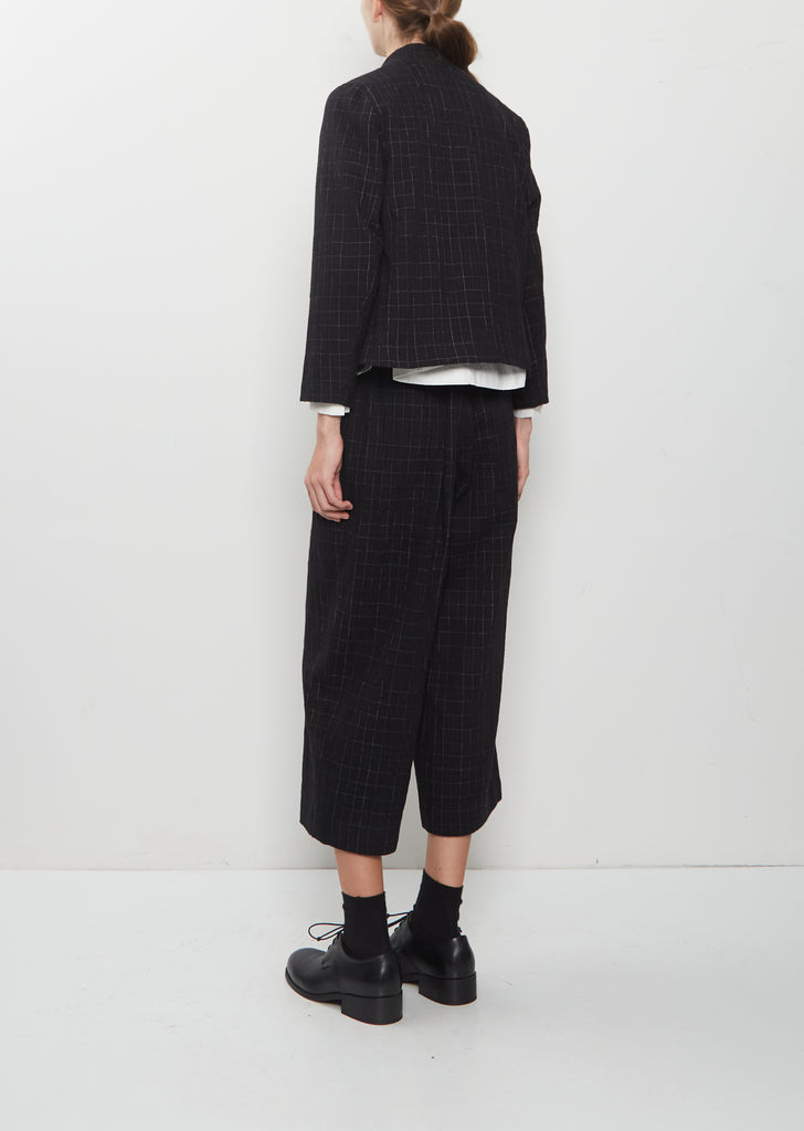 Jessica Cotton Wool Chalk Check Jacket