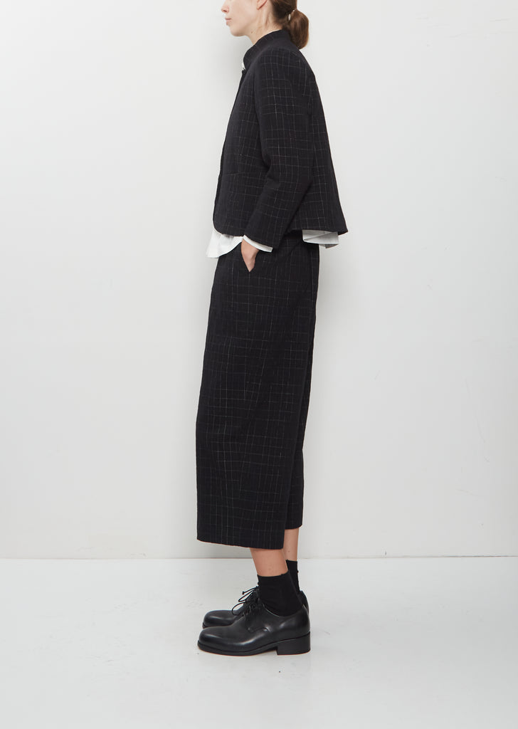 Jessica Cotton Wool Chalk Check Jacket