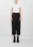 Pierre Cotton Wool Chalk Check Pants