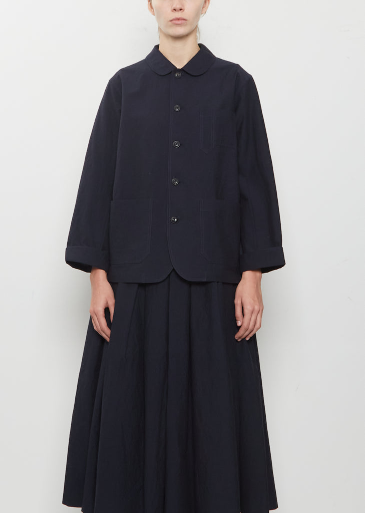 Christo Crispy Wool Cotton Jacket