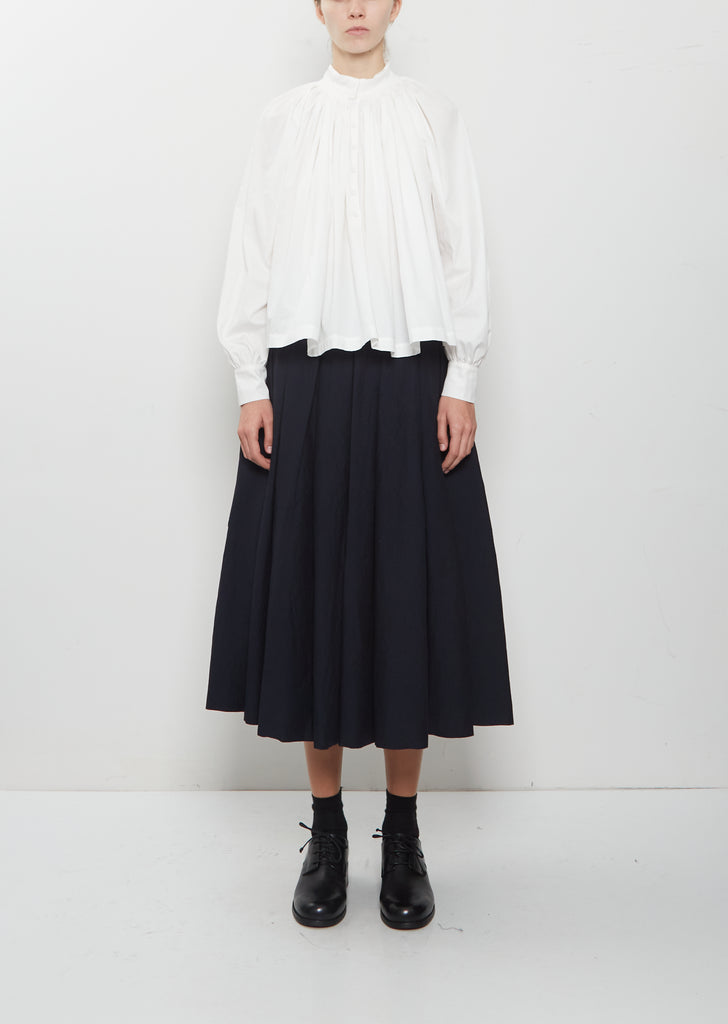 Solange Crispy Wool Cotton Skirt