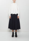 Solange Crispy Wool Cotton Skirt