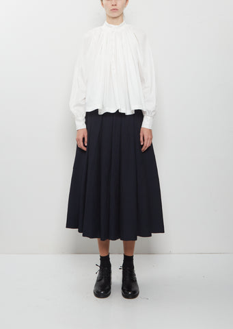 Solange Crispy Wool Cotton Skirt