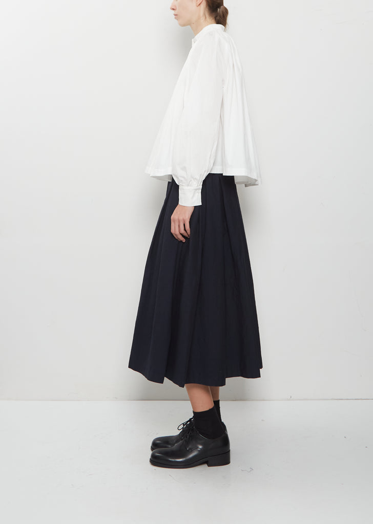 Solange Crispy Wool Cotton Skirt