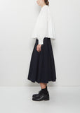 Solange Crispy Wool Cotton Skirt