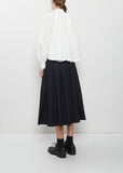 Solange Crispy Wool Cotton Skirt