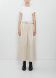 Pacome Peach Skin Cotton Canvas Pants