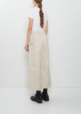 Pacome Peach Skin Cotton Canvas Pants