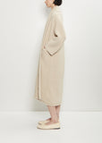 Long Shawl Alpaca Cardigan — Antique Melange