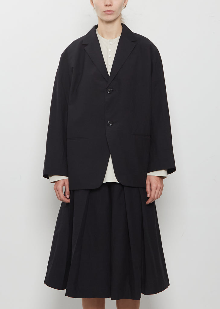 Edouard Crispy Wool Cotton Jacket