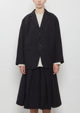 Edouard Crispy Wool Cotton Jacket