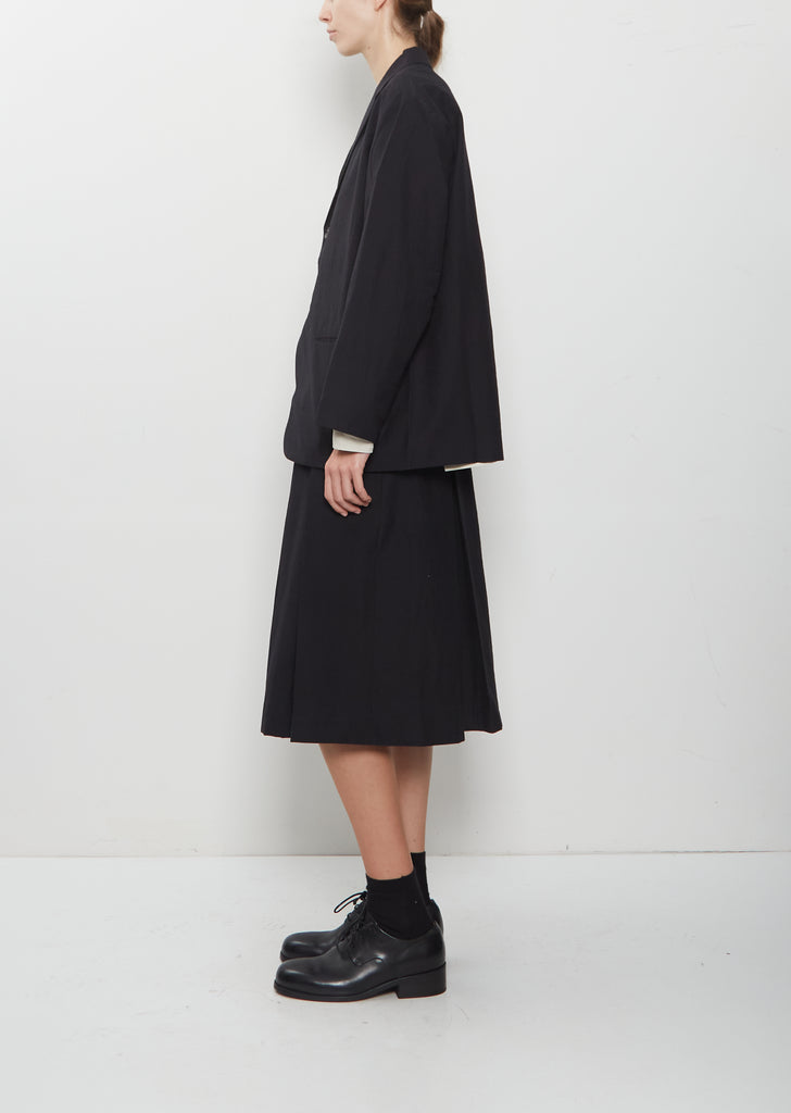 Edouard Crispy Wool Cotton Jacket