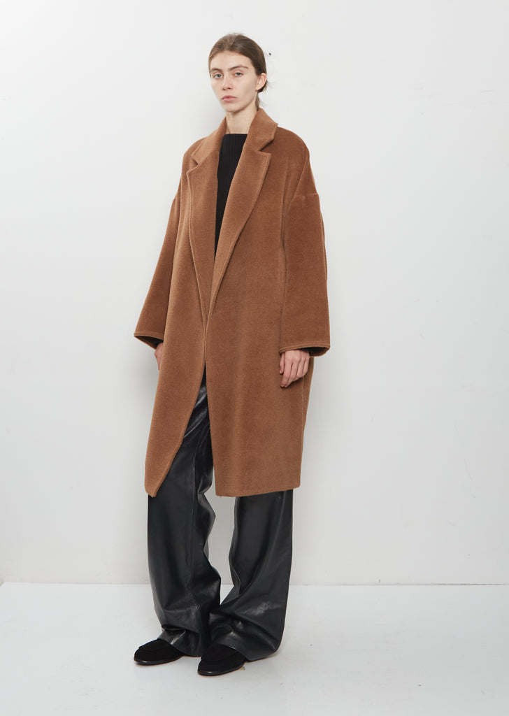Llama Wool Oversized Coat