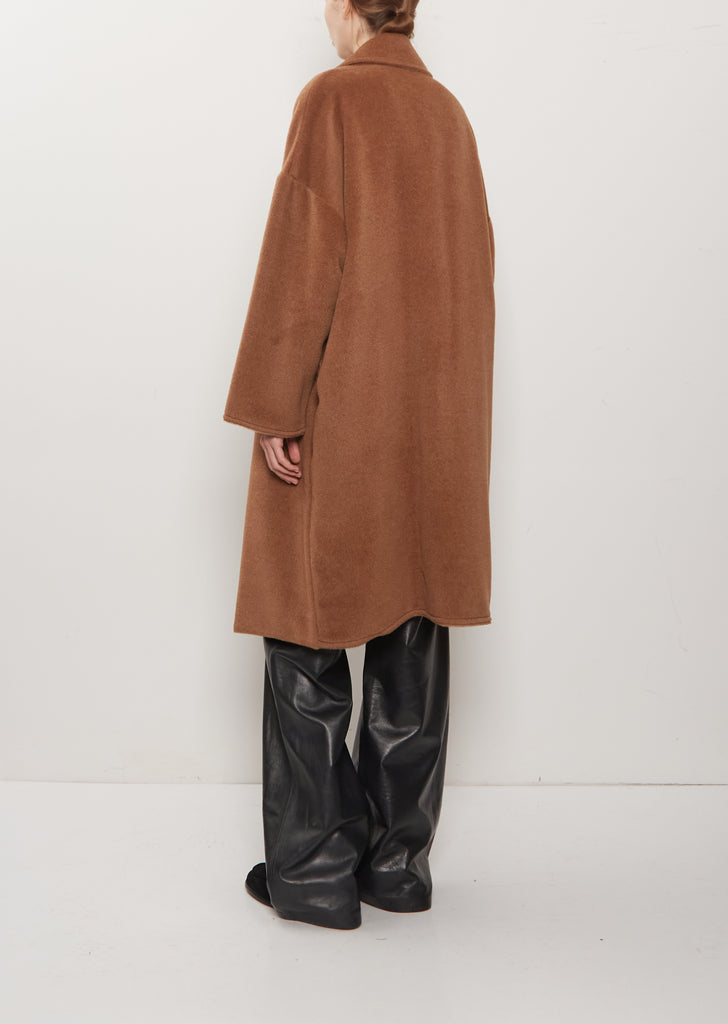 Llama Wool Oversized Coat