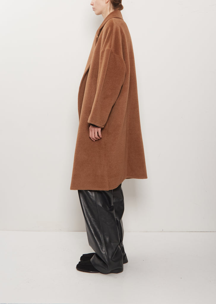Llama Wool Oversized Coat