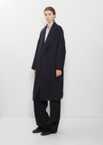 Panno Wool Oversized Coat — Midnight
