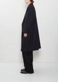 Panno Wool Oversized Coat — Midnight