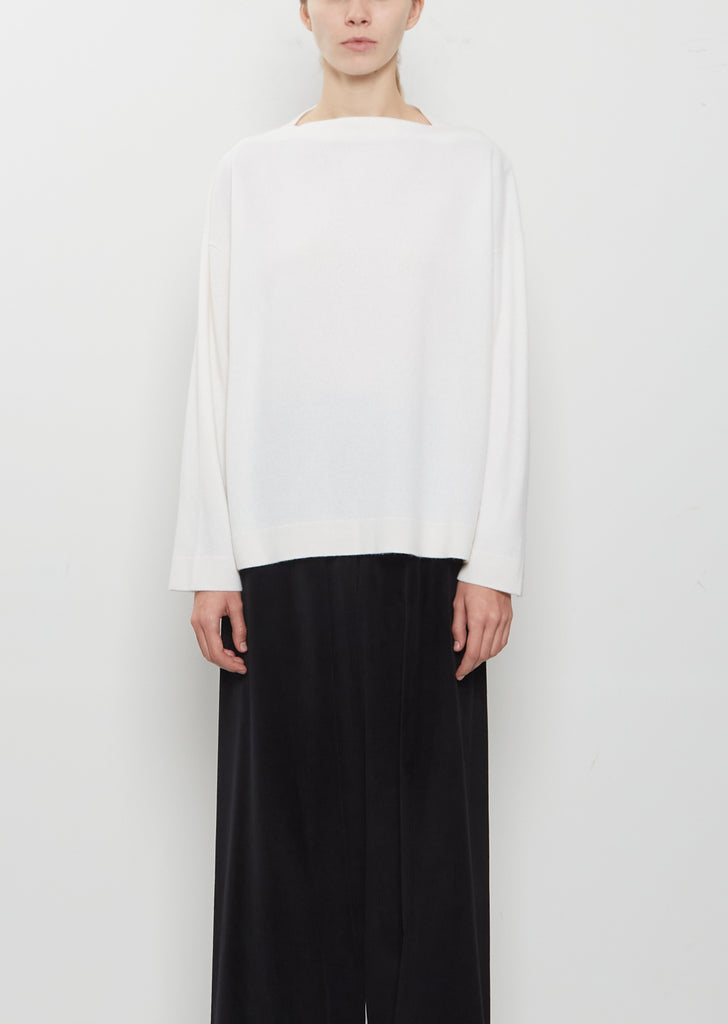 Cashmere Boatneck Sweater