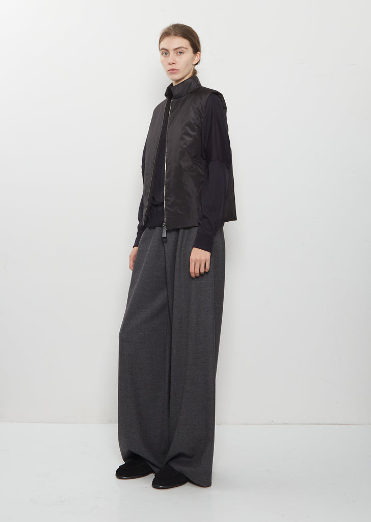 Silk Taffeta Gilet