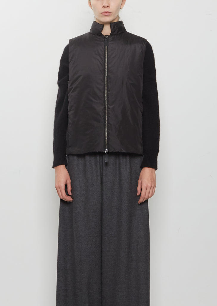 Silk Taffeta Gilet