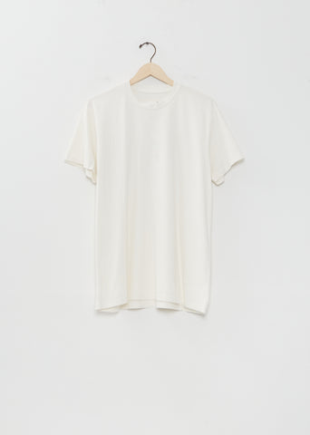 Basica Short Sleeve Jap — Winter White