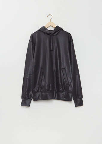 Cotton Backpile Gloss Finish Hoodie