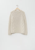 Louis Cableknit Crewneck