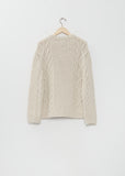 Louis Cableknit Crewneck