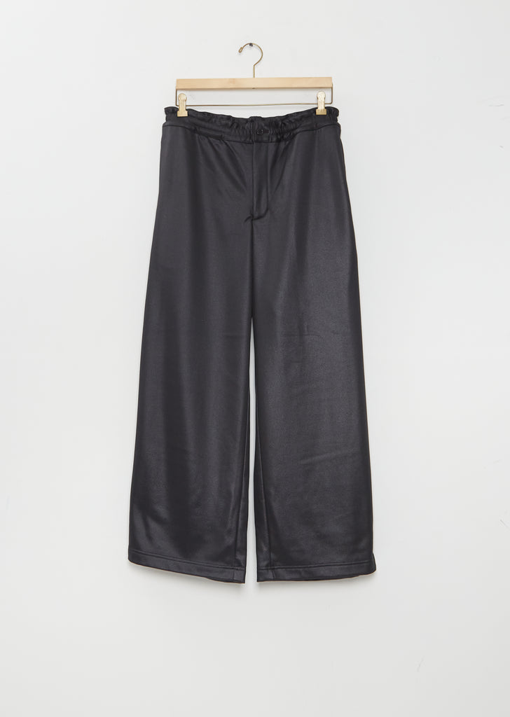 Backpile Gloss Finish Drawstring Trouser