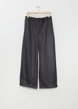 Backpile Gloss Finish Drawstring Trouser