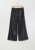 Backpile Gloss Finish Drawstring Trouser