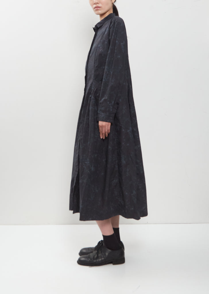 Sally Cotton Dress — Blur Flower