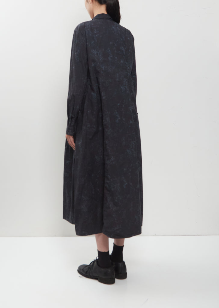 Sally Cotton Dress — Blur Flower
